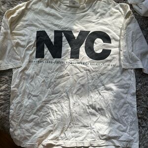 Spirit NYC Graphic White T-Shirt